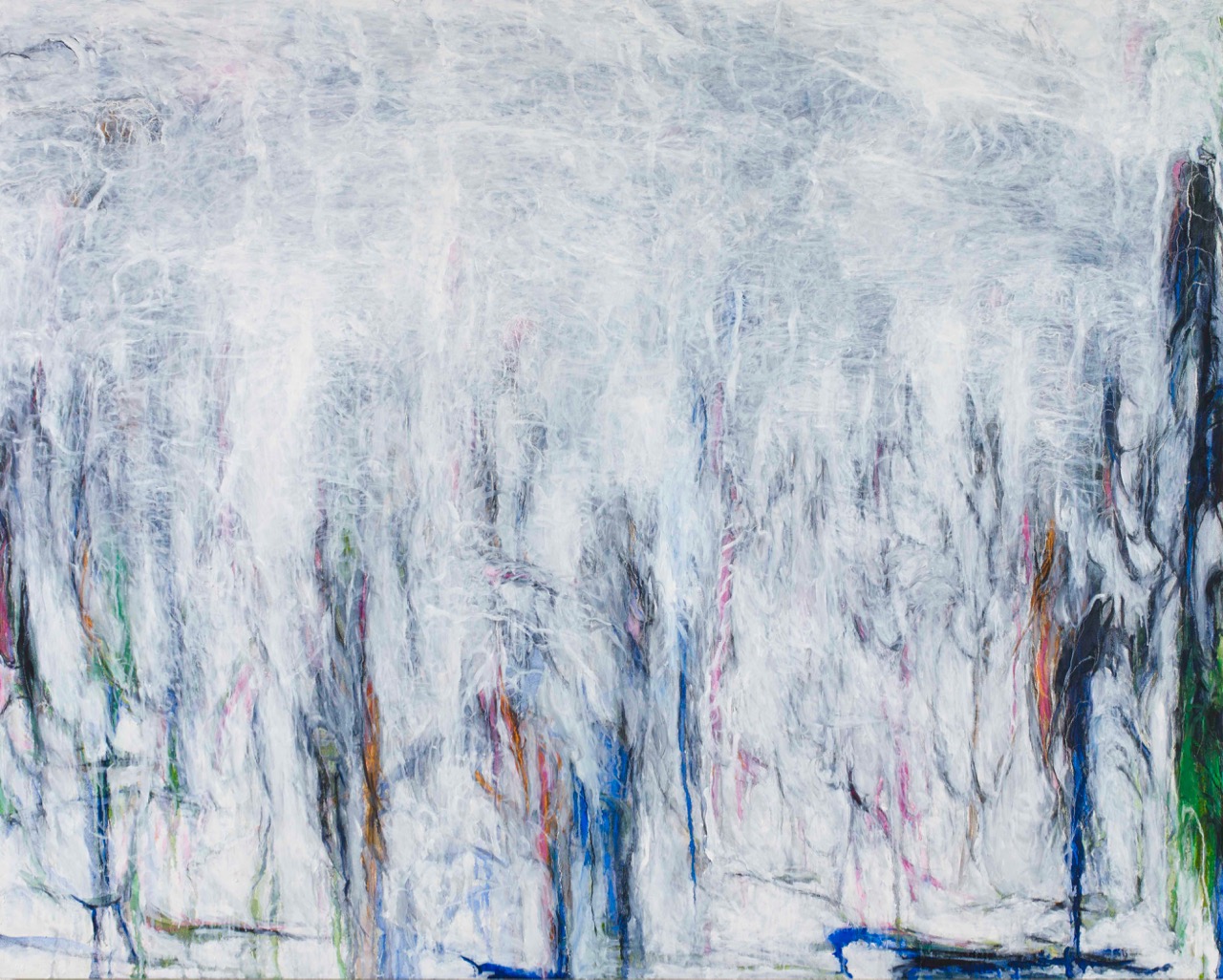 松本 陽子《振動する風景的画面》