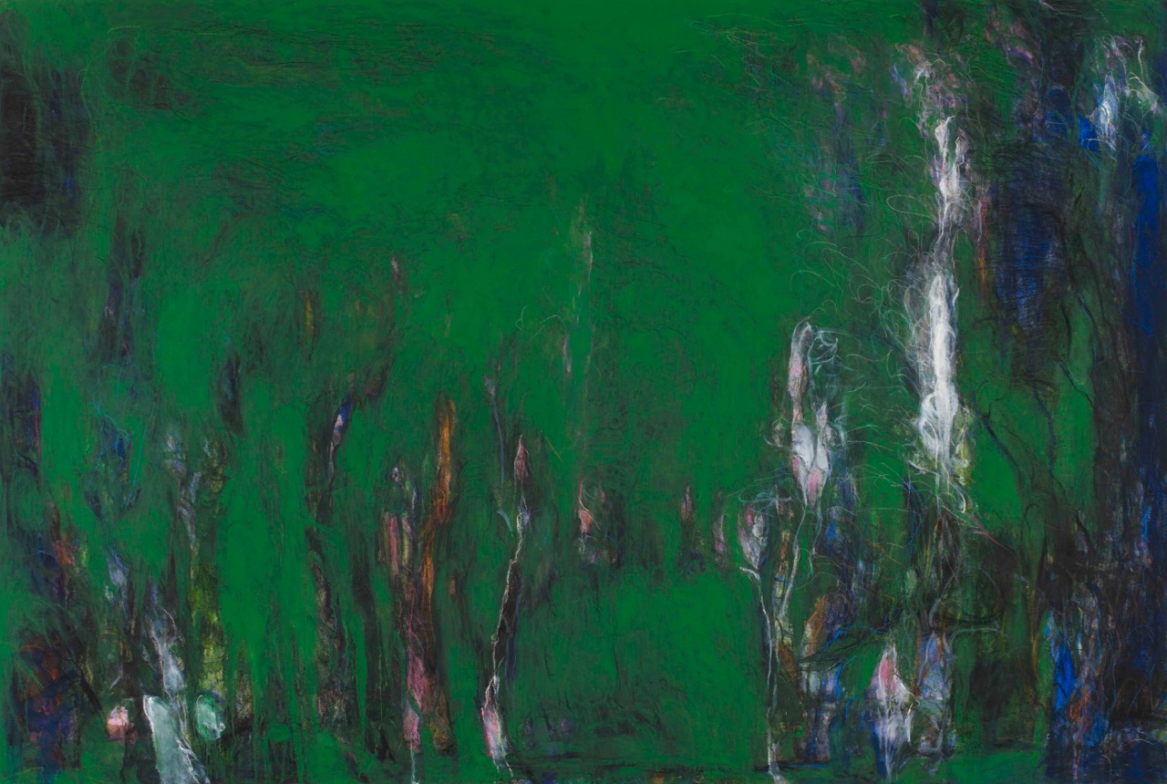 松本 陽子《振動する風景的画面》