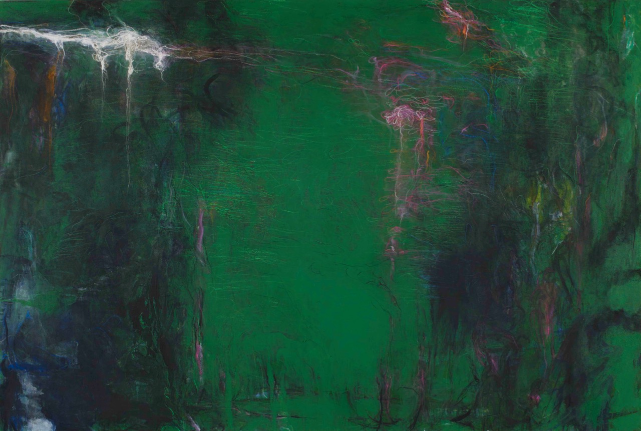 松本 陽子《振動する風景的画面》