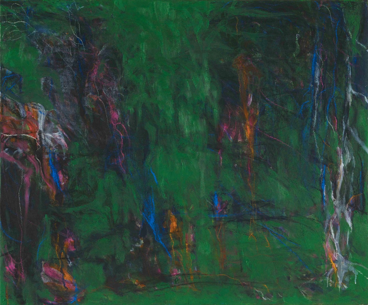 松本 陽子《振動する風景的画面》